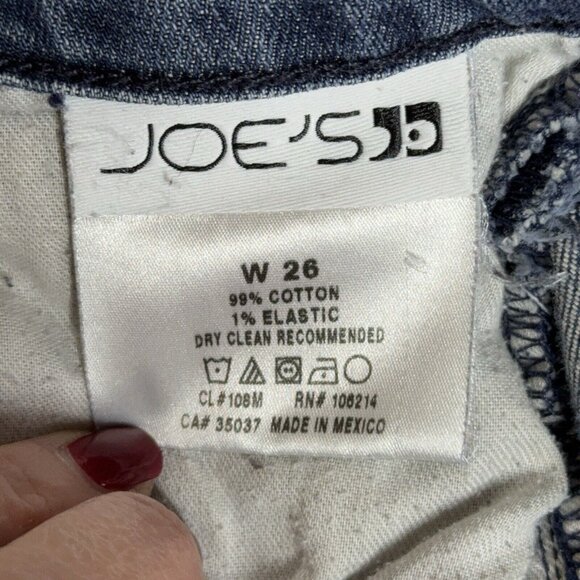 Womens Joes Jeans Sz 26 Medium Cocoa Wash Mid Rise Skinny 30" x 32" - Picture 8 of 9